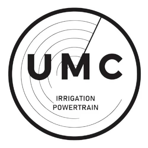 Gearbox compatible with UMC center pivot irrigation systems