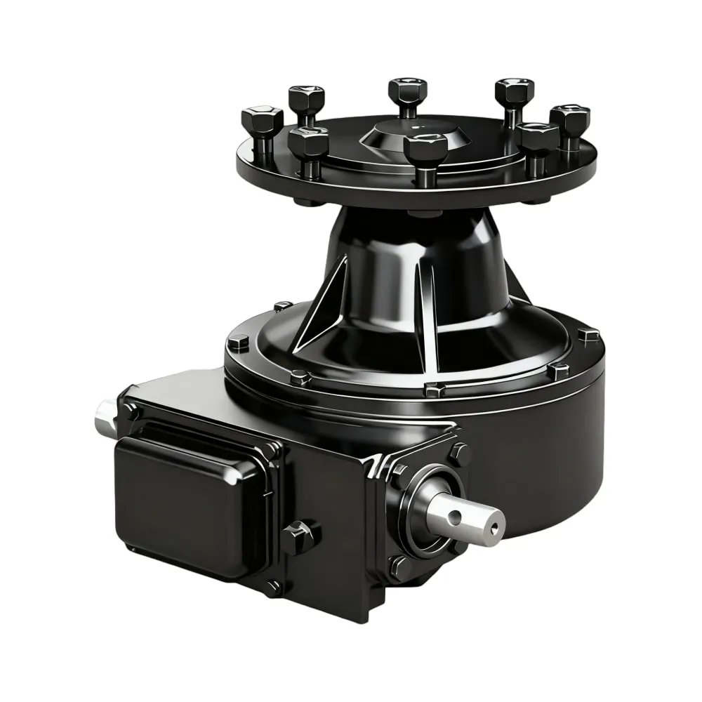 740U center pivot irrigation wheel gearbox, 50:1 gear ratio, 51KG weight, an aftermarket fit-verified replacement for UMC.
