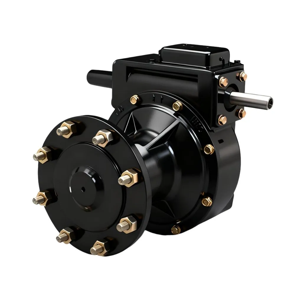 740UV center pivot irrigation wheel gearbox with 52:1 gear ratio and 54KG weight, designed for interchangeable UMC