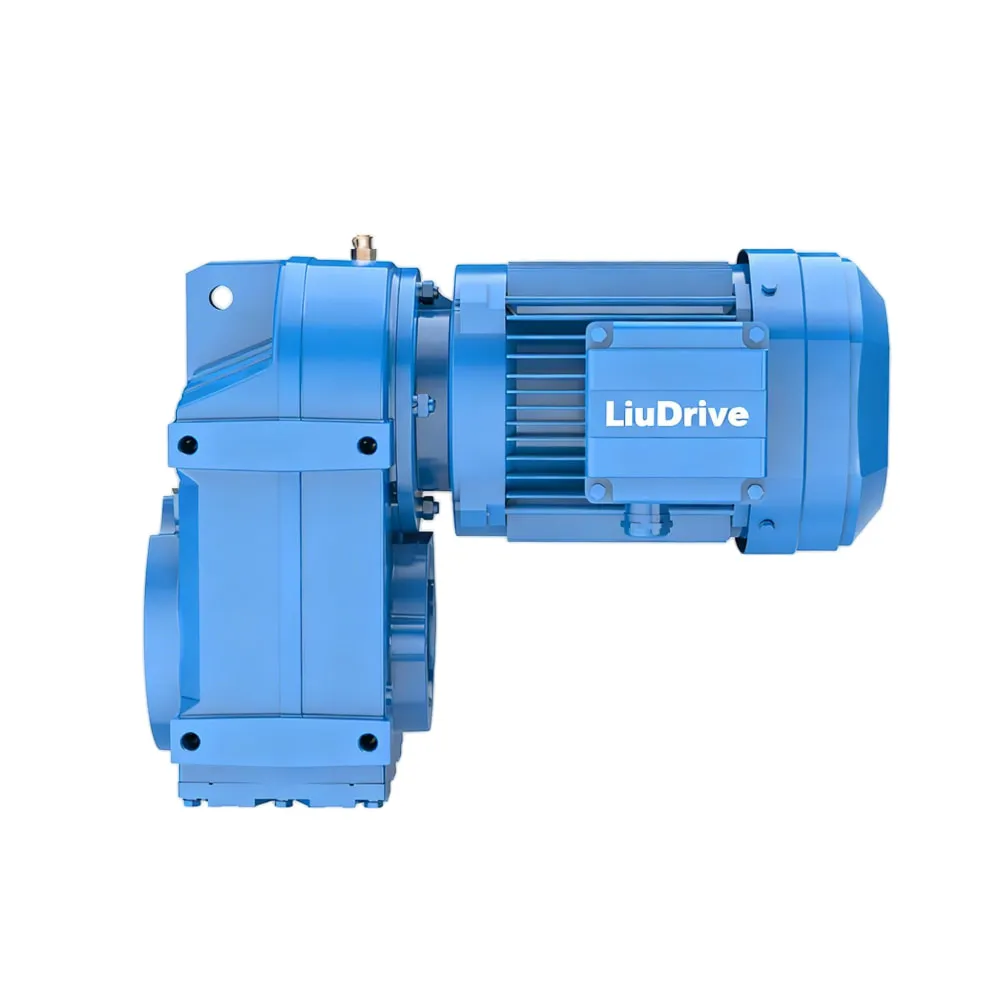 LiuDrive F Series Parallel Shaft Helical Gearmotor. Manufactured in China for wholesale.