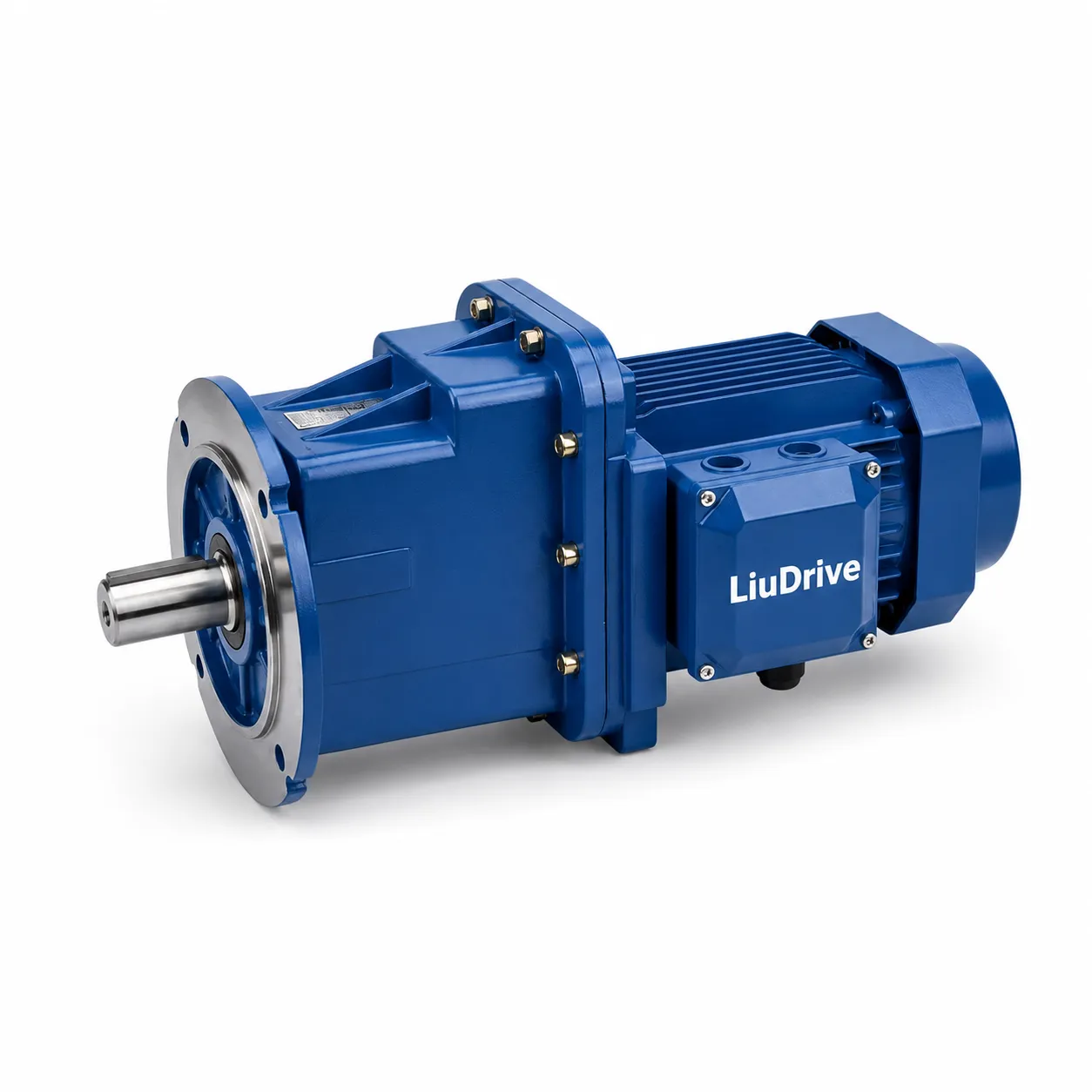 LiuDrive CHC Helical Gearmotor, dimensionally interchangeable with Chiaravalli.