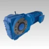 LiuDrive K series helical-bevel gearmotor, dimensionally interchangeable with SEW Eurodrive K series
