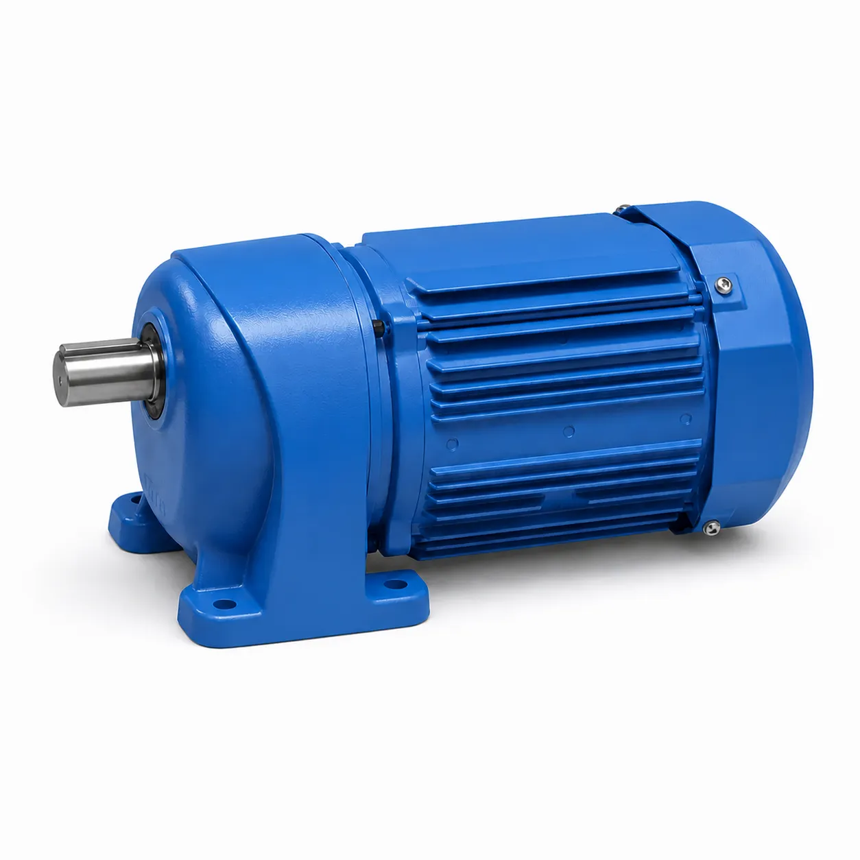 LiuDrive Parallel shaft helical gearmotor compatible with Nissei GTR G3 series for industrial conveyor and continuous-duty applications