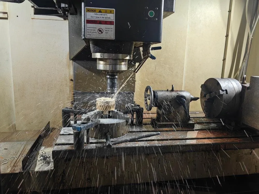 Controlled precision CNC machining of the new worm gear using a superior bronze alloy. LiuDrive manufactures a flawless 1:1 replacement to restore production with improved durability.