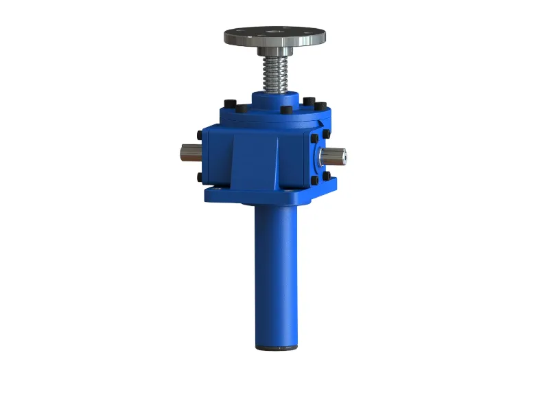 Finished Custom Screw Jack - 1:1 Manufacturing Capability from Drawings - LiuDrive Manufacturing